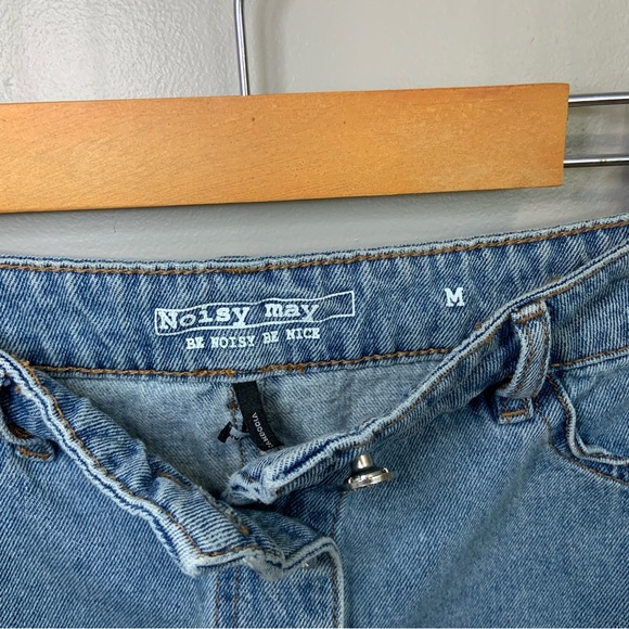 Noisy May Button up Jean Mini Skirt - Picture 4 of 5